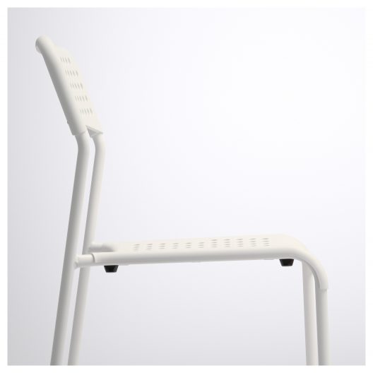 صندلی سفید ایکیا مدل ADDE