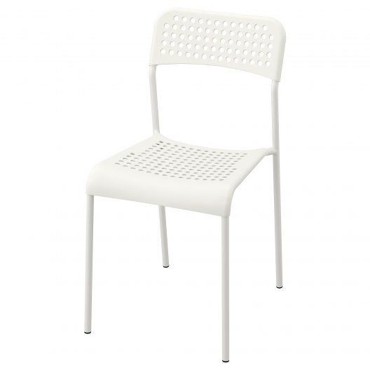 صندلی سفید ایکیا مدل ADDE