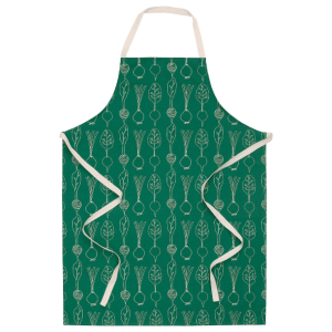 TORVFLY Pot holder, patterned/dark green - IKEA