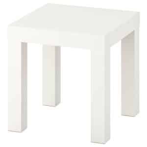 میز کنار مبلی کوچک ایکیا سفید مدل LACK