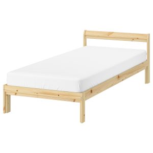 تخت خواب چوبی ایکیا مدل NEIDEN