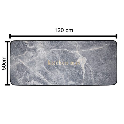 مت سینک طوسی دو عددی KITCHEN MAT