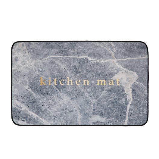 مت سینک طوسی دو عددی KITCHEN MAT