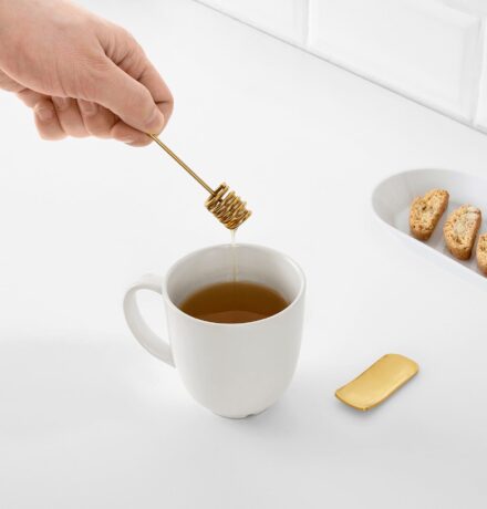 IKEA Honey dipper and tea measure