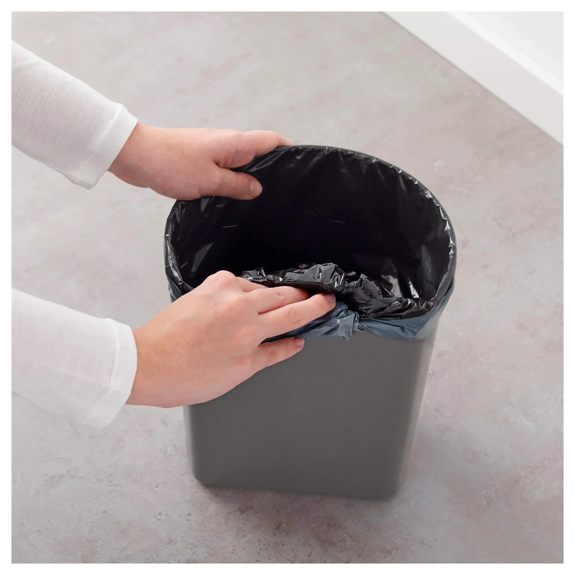سطل زباله ایکیا طوسی 5 لیتری مدل SNAPP - Image 4