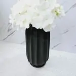 گلدان شیار دار طوسی - تصویر 3