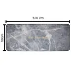 مت سینک طوسی دو عددی KITCHEN MAT - تصویر 5