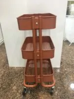 ترولی فلزی آجری طرح ایکیا ساخت ایران - Image 4