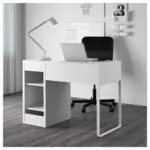 میز تحریر ایکیا کمد دار سفید مدل MICKE - Image 6