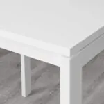 میز دو نفره ایکیا سفید مدل MELLTORP - Image 5