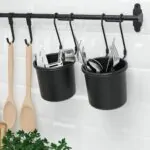 سطل آویز ایکیا مشکی مدل HULTARP - Image 2