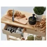 ترولی چوبی ایکیا مدل FORHOJA - Image 2