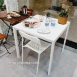 میز دو نفره ایکیا سفید مدل MELLTORP - Image 6