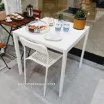 میز دو نفره ایکیا سفید مدل MELLTORP - Image 7