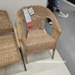 صندلی حصیری ایکیا مدل AGEN - تصویر 5