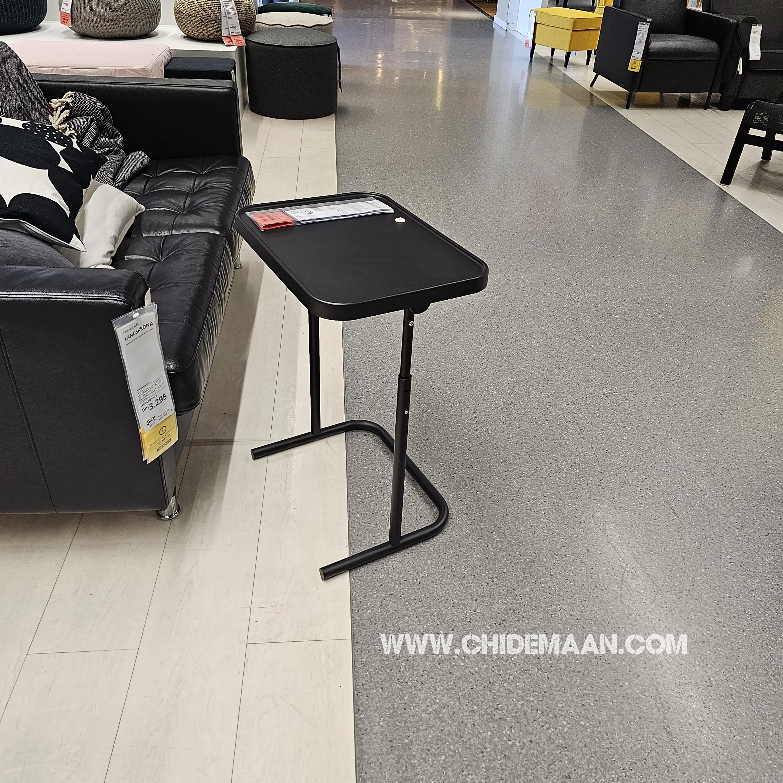 میز لپ تاپ ایکیا مشکی مدل BJORKASEN - تصویر 6