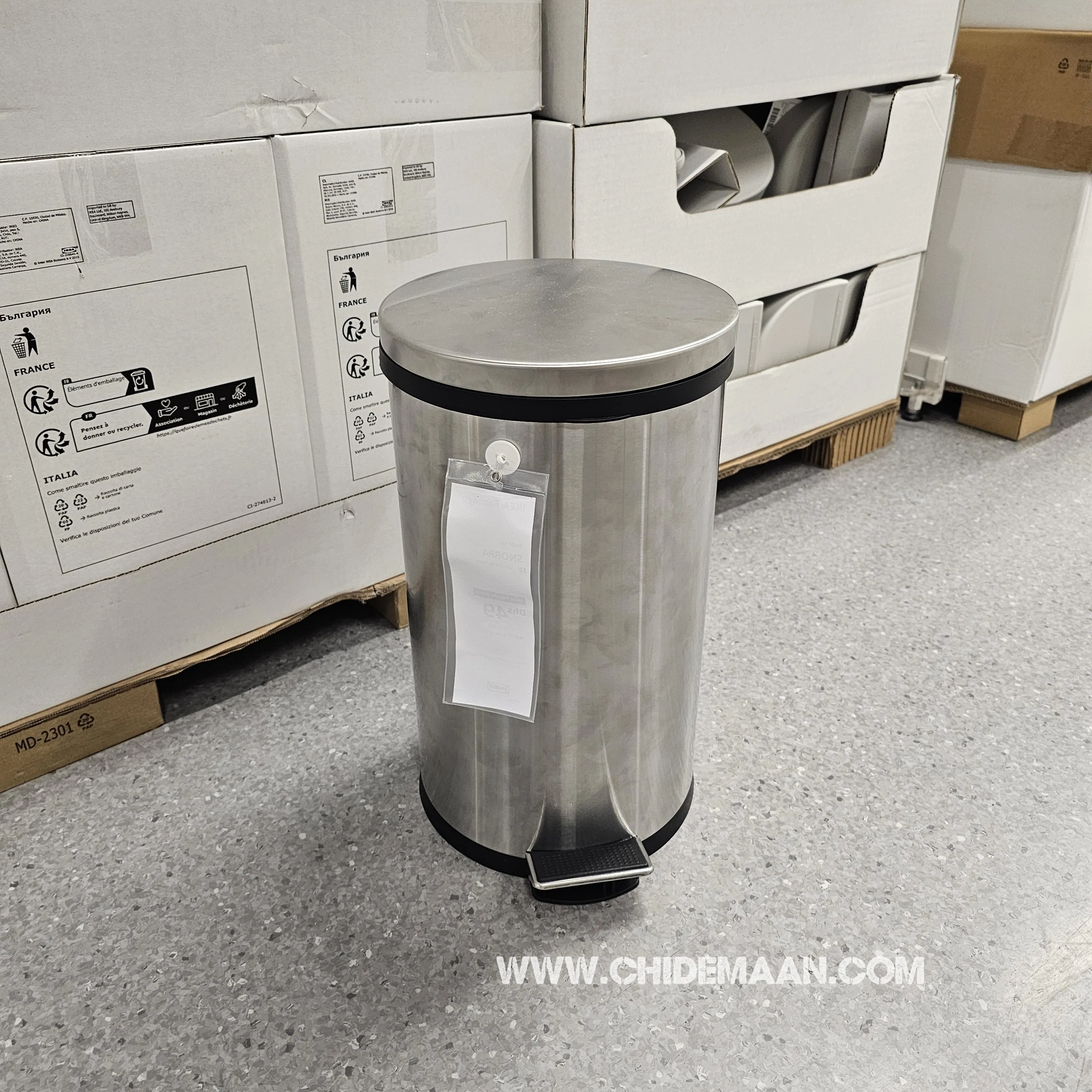سطل ایکیا 5 لیتری مدل SNORPA - Image 8