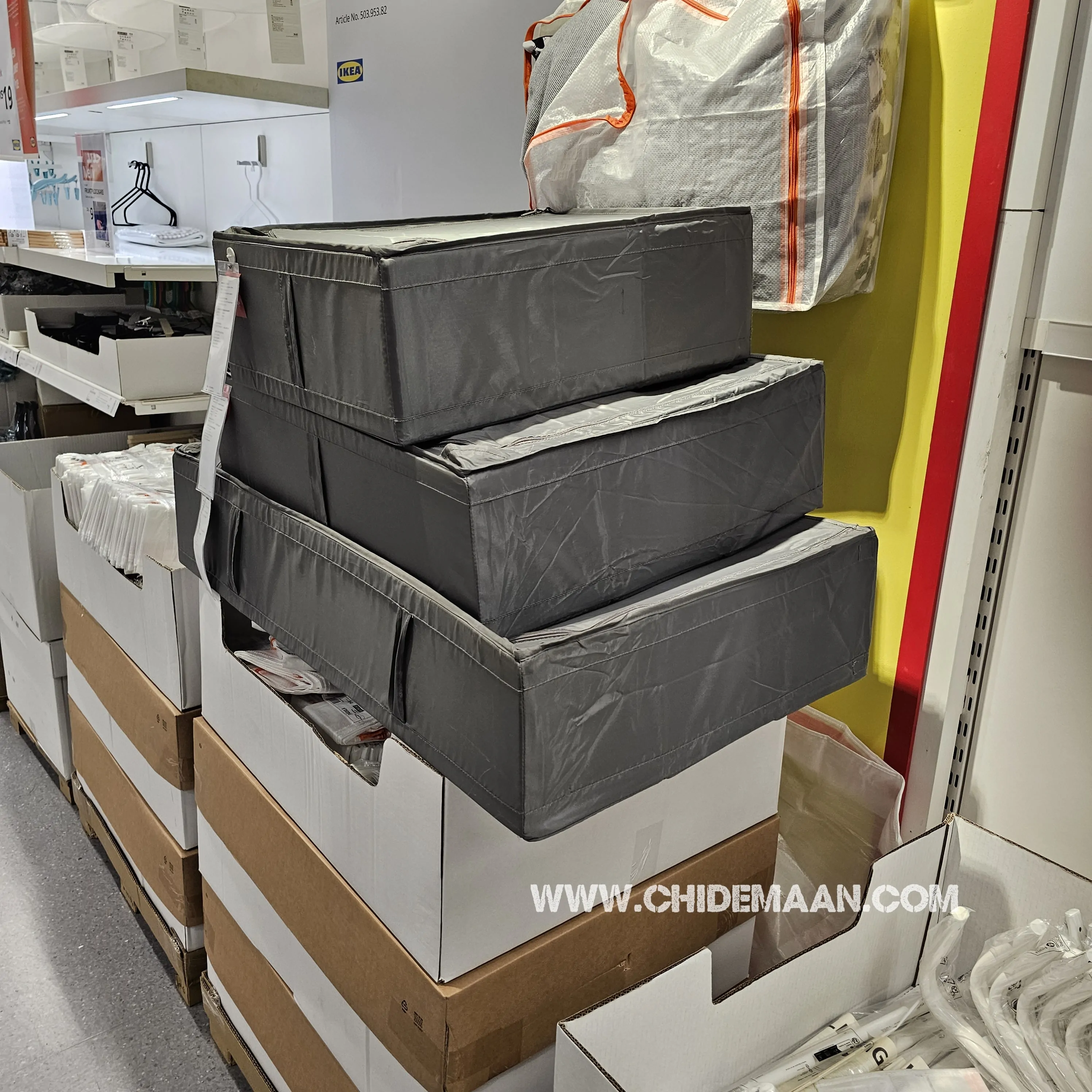 نظم دهنده زیر تخت ایکیا 65 سانت مدل SKUBB - Image 6