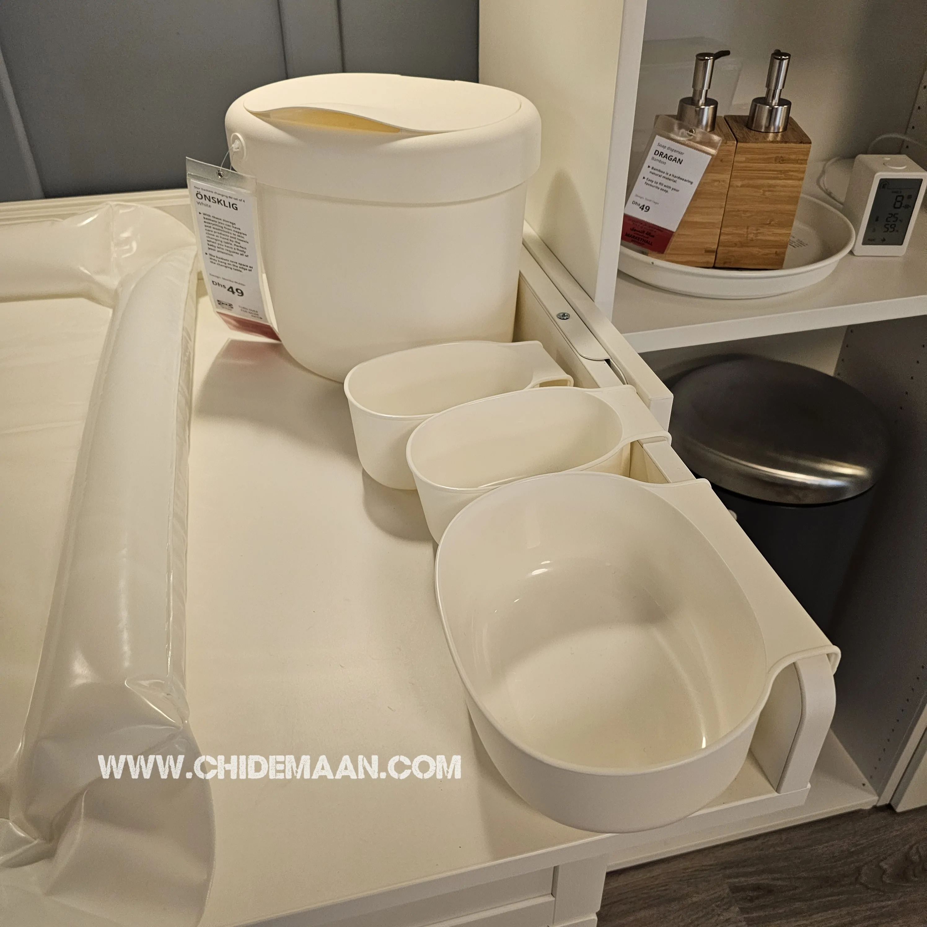 ست تعویض کودک ایکیا مدل ONSKLIG - تصویر 8