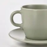 فنجان نعلبکی ایکیا چهارعددی سبز مدل FARGKLAR - Image 3
