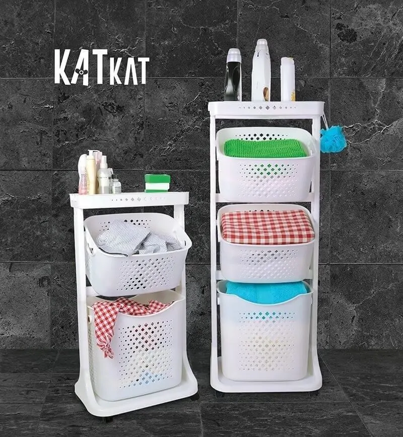 سبد نظم دهنده تیتیز سفید مدل KAT KAT - تصویر 4