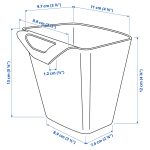 سطل آویز ایکیا مدل SUNNERSTA