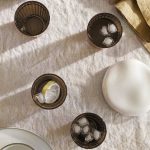 لیوان قهوه ای ایکیا چهارعددی مدل VARDAGEN