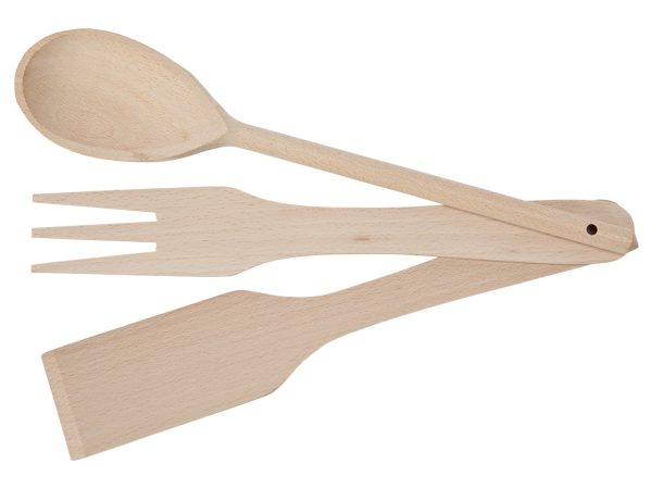 ست سه تکه چوبی آشپزی ایکیا مدل FILBUNKE