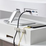 نگهدارنده کابل سفید ایکیا مدل KALKSTUFF