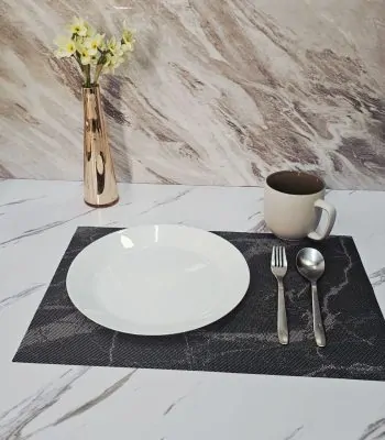 زیر بشقابی شش عددی MARBEL BLACK
