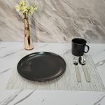 زیربشقابی شش عددی ZEBRA GRAY