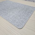 زیر بشقابی چرمی طوسی LEATHER