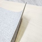 زیر بشقابی چرمی طوسی LEATHER