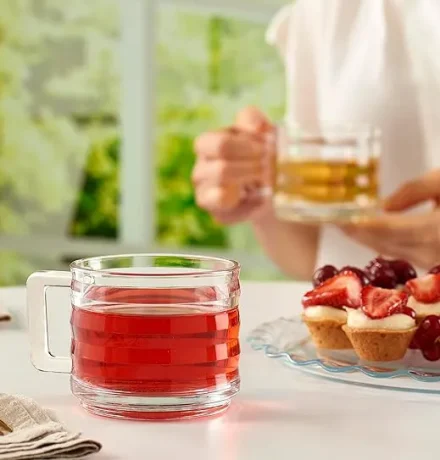 لیوان شش عددی پاشا باغچه مدل BRICKS